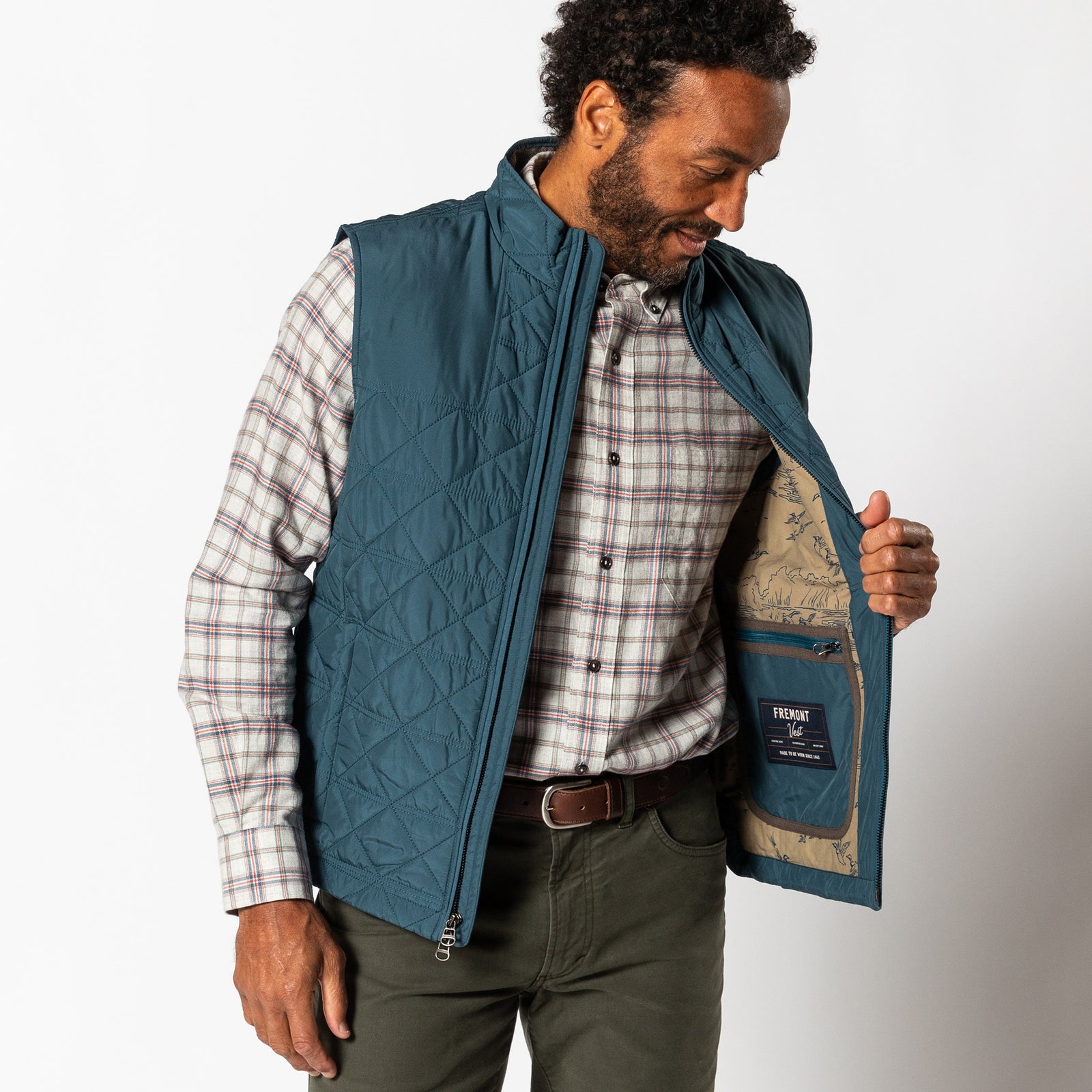 Fremont Sport Performance Quilted Vest - Orion Blue