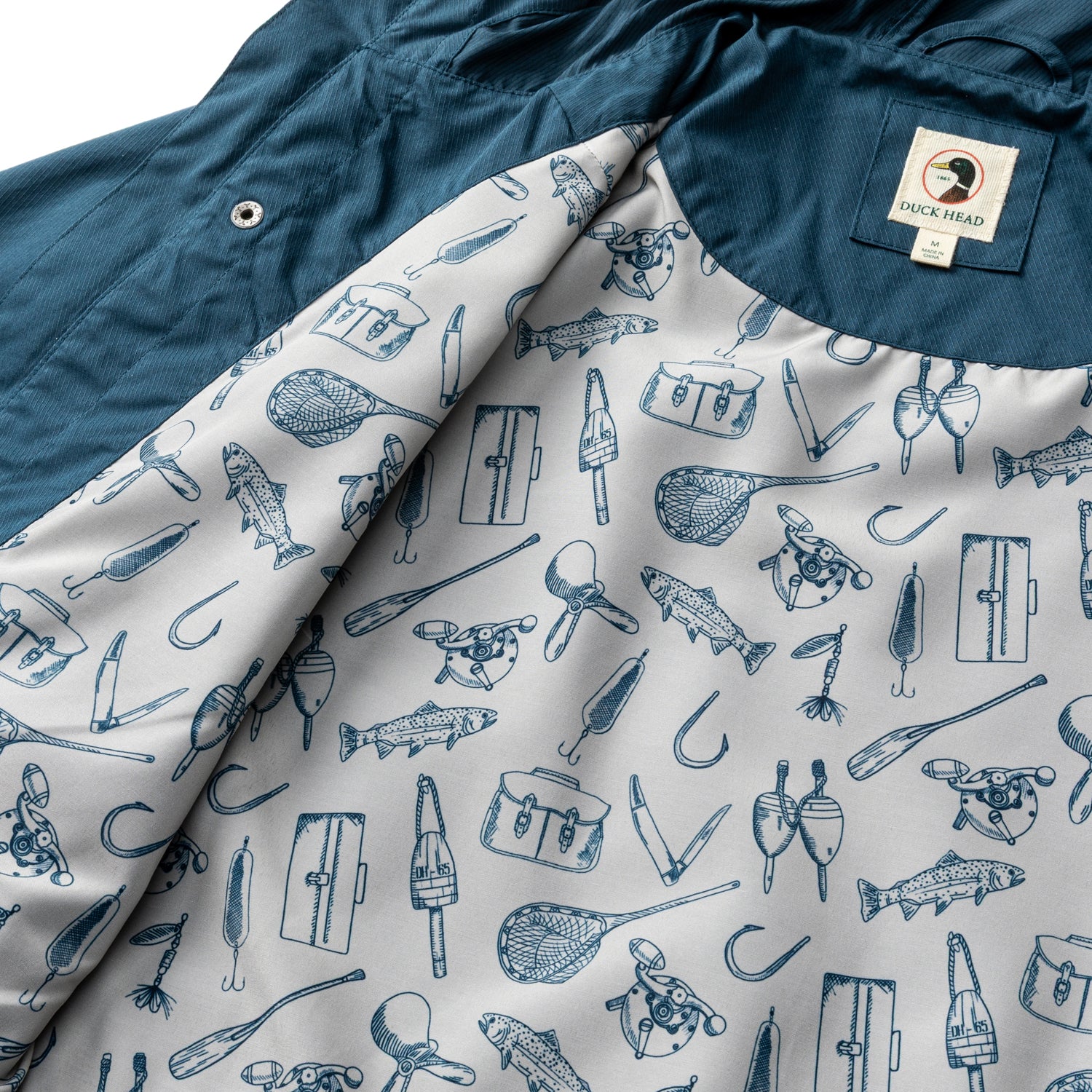 Drifter Weather Resistant Jacket - Mallard Blue