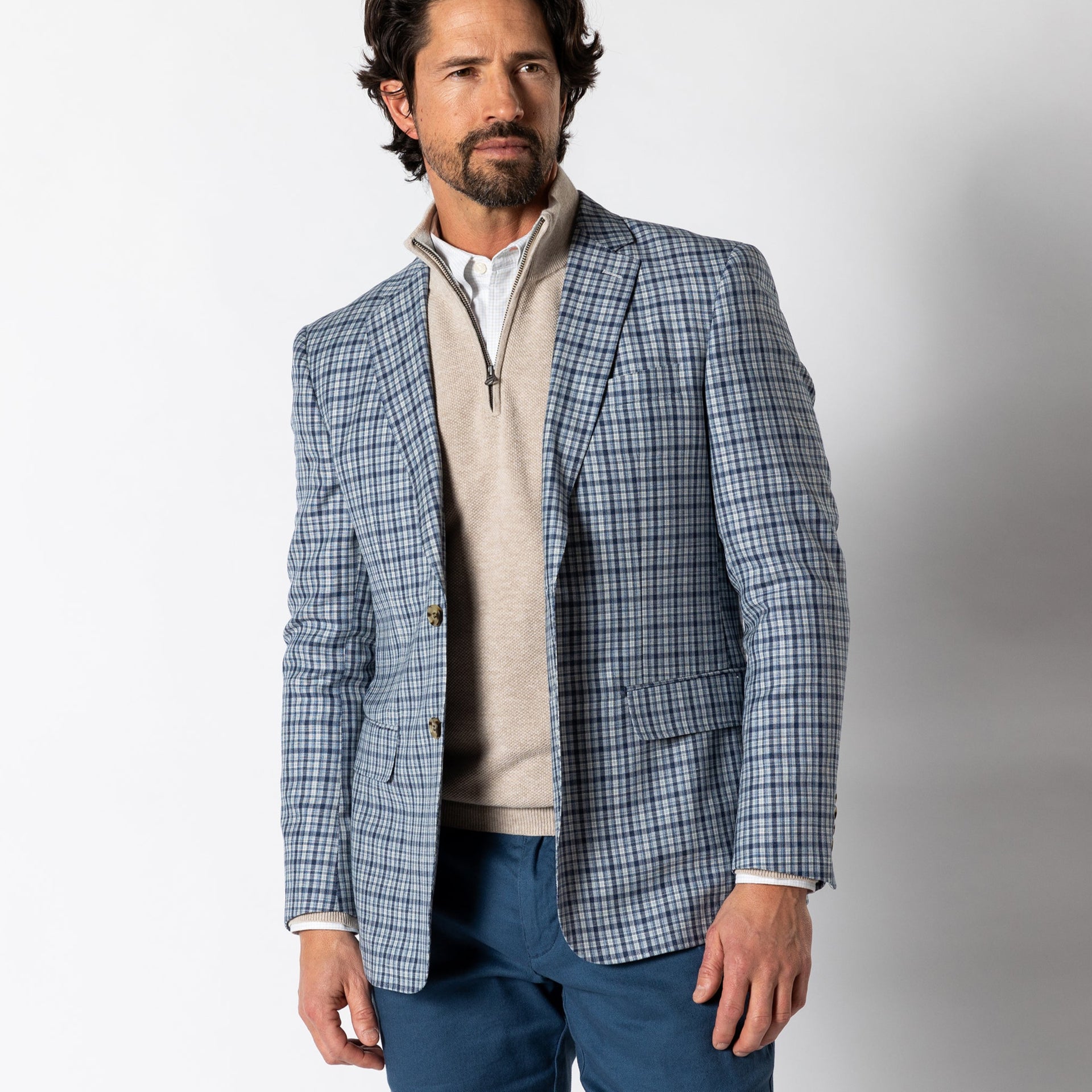 Bedford Plaid Sport Coat