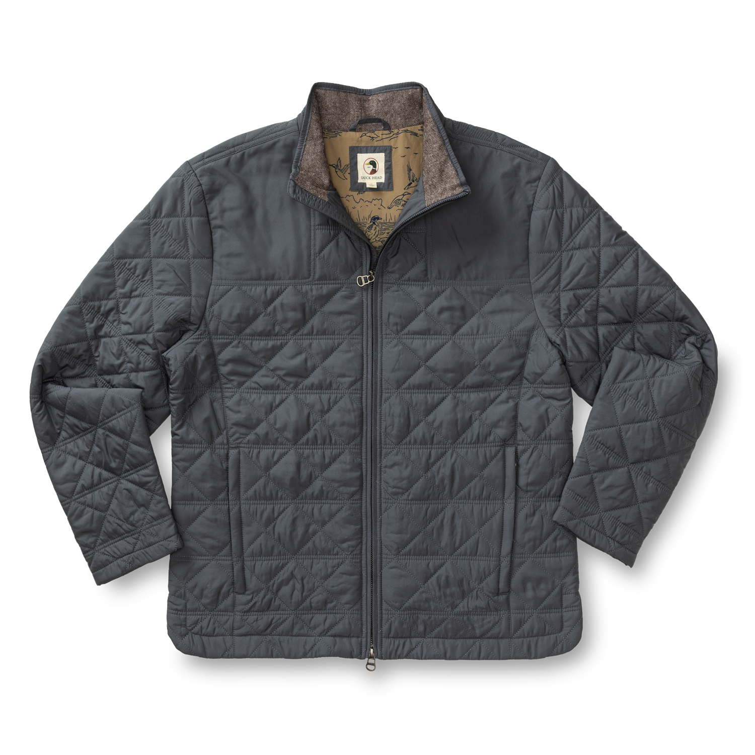 Fremont Sport Performance Quilted Jacket - Ocean Grey