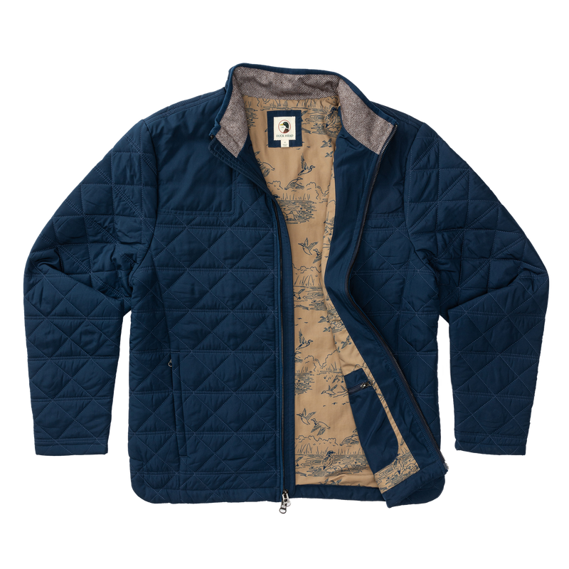 Fremont Sport Performance Quilted Jacket - Royal Navy
