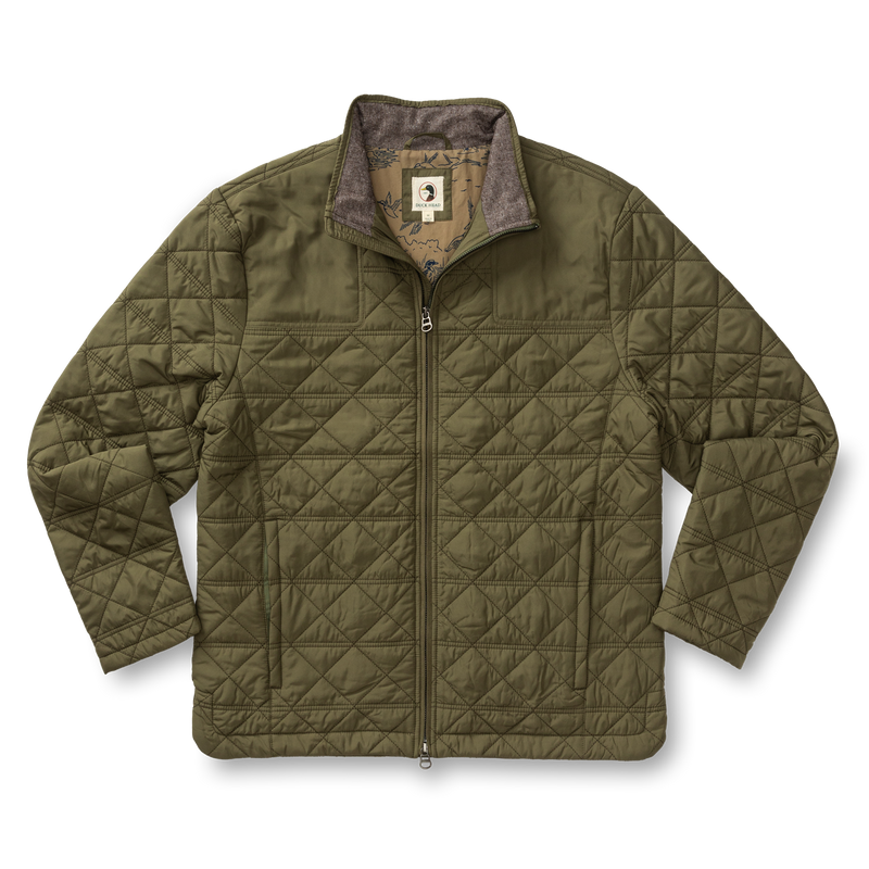 Fremont Sport Performance Quilted Jacket - Dark Forest Green