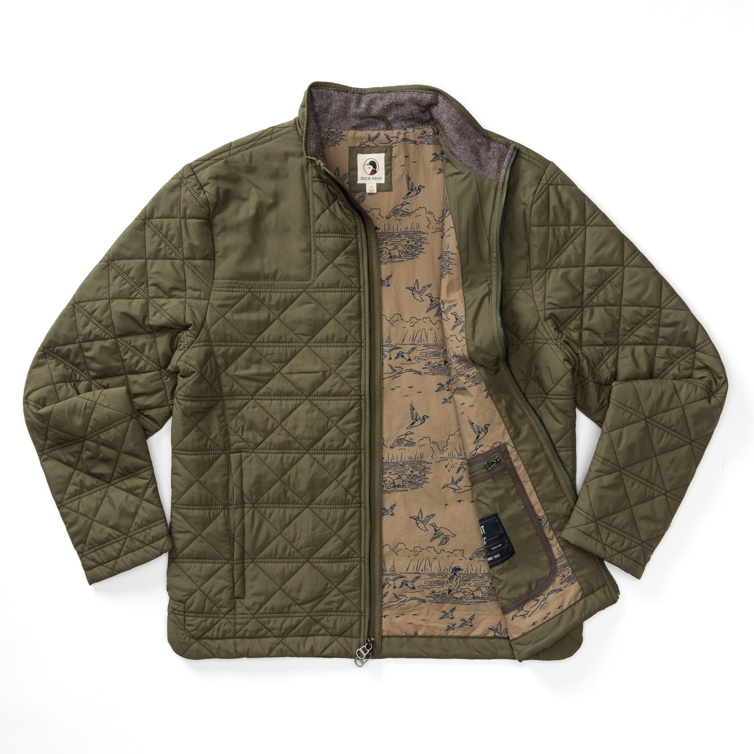 Fremont Sport Performance Quilted Jacket - Dark Forest Green