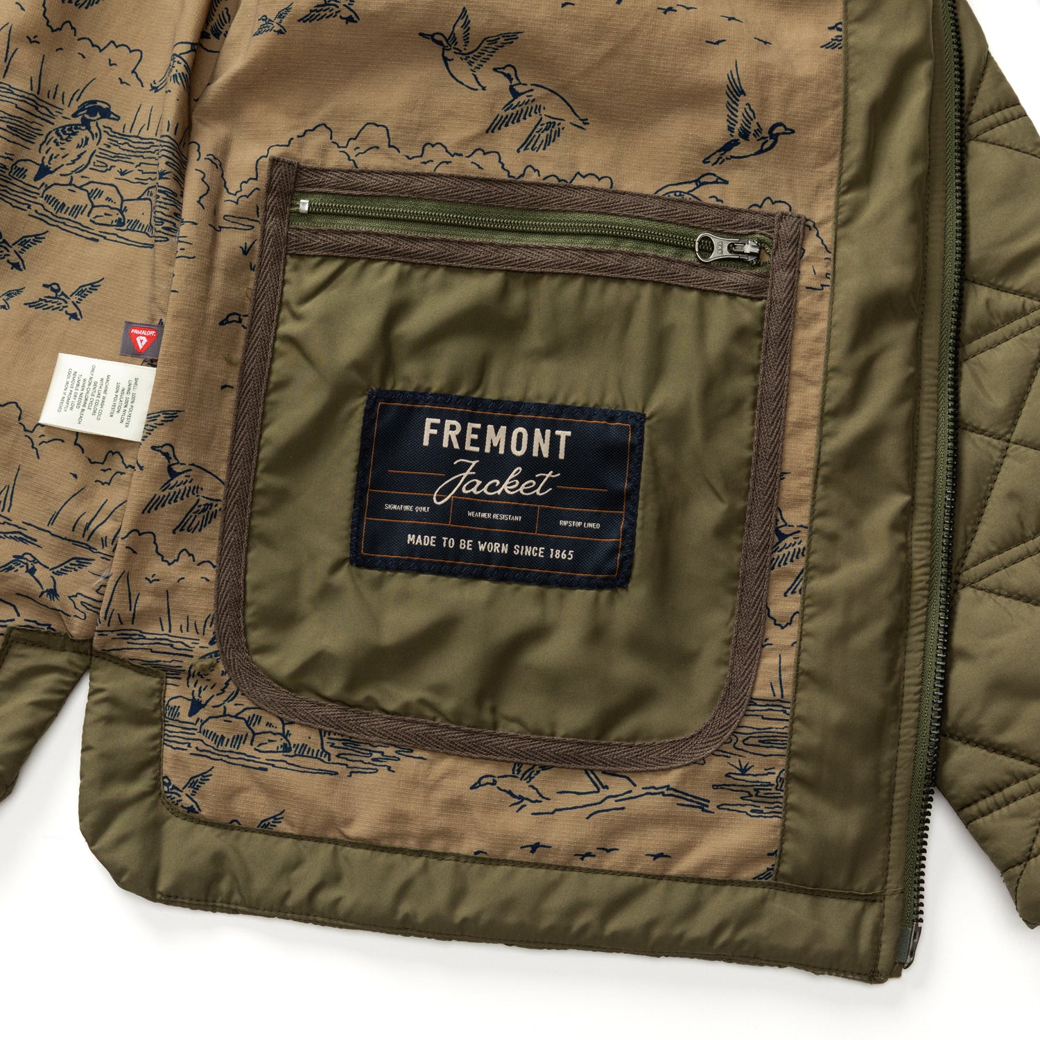 Fremont Sport Performance Quilted Jacket - Dark Forest Green