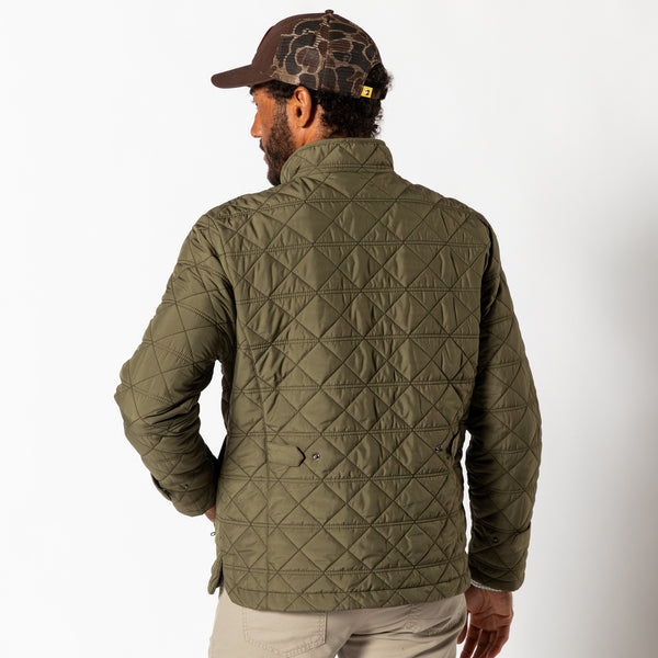 Fremont Sport Performance Quilted Jacket - Dark Forest Green