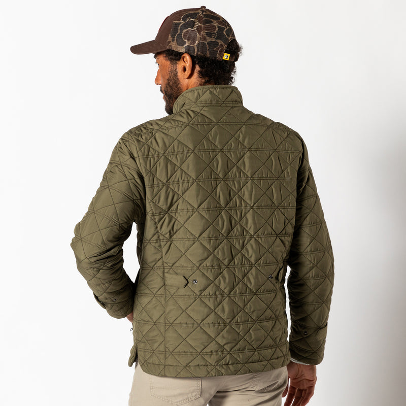 Fremont Sport Performance Quilted Jacket - Dark Forest Green