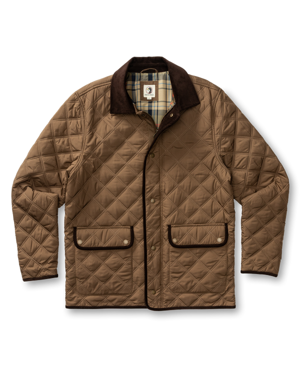 Fremont Lodge Performance Quilted Jacket - Dark Taupe