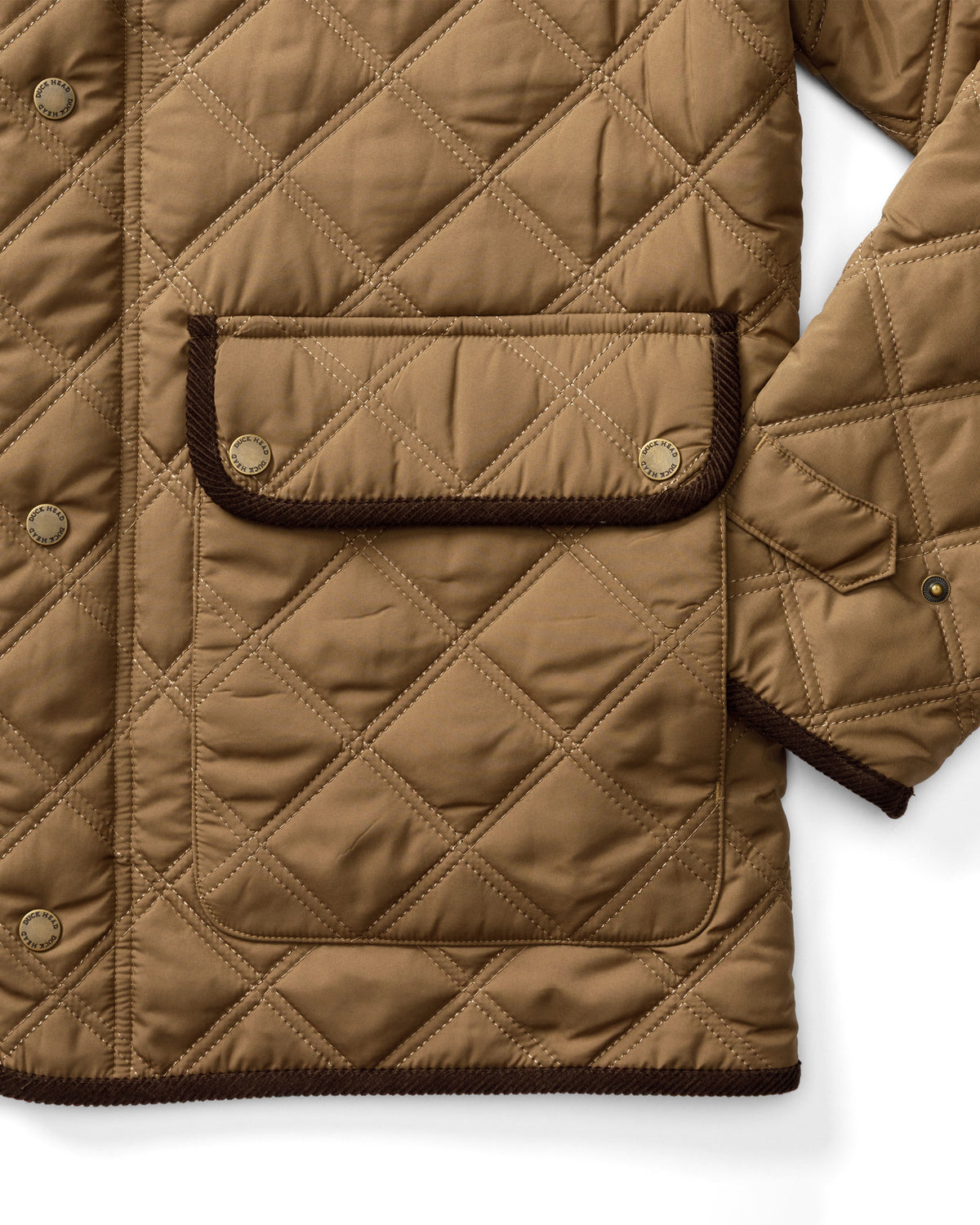 Fremont Lodge Performance Quilted Jacket - Dark Taupe