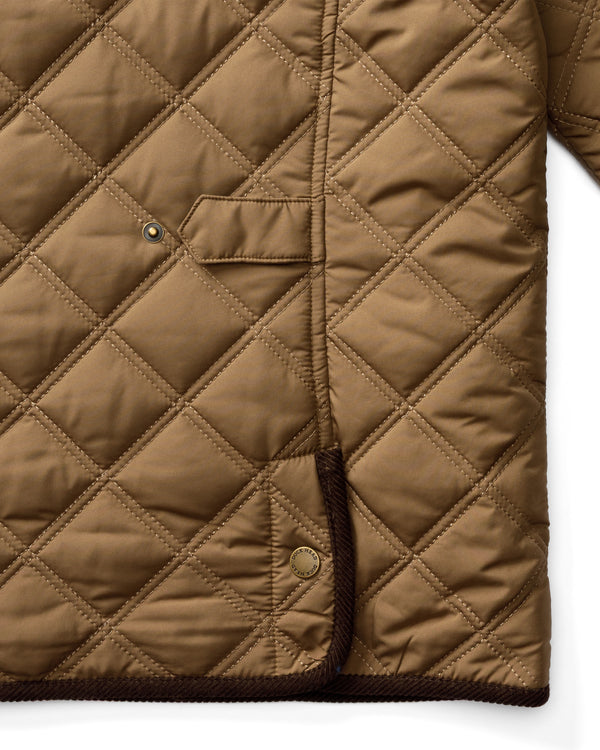 Fremont Lodge Performance Quilted Jacket - Dark Taupe