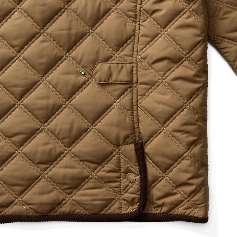 Fremont Lodge Performance Quilted Jacket - Dark Taupe
