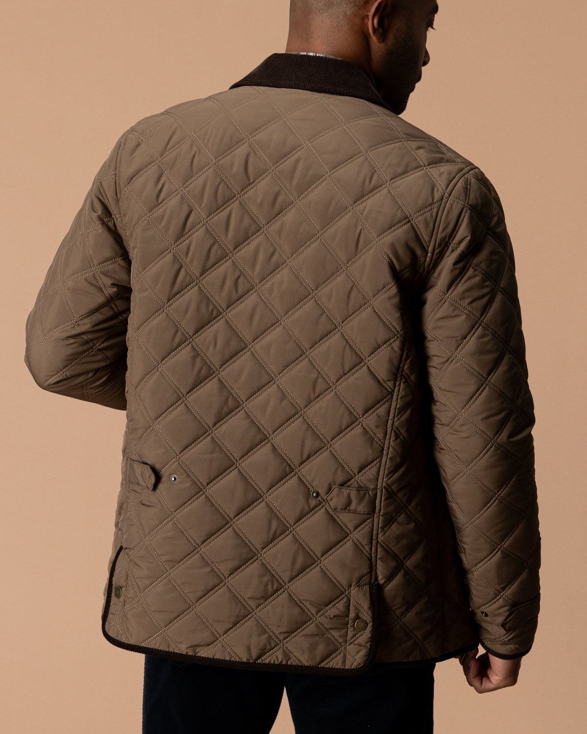 Fremont Lodge Performance Quilted Jacket - Dark Taupe