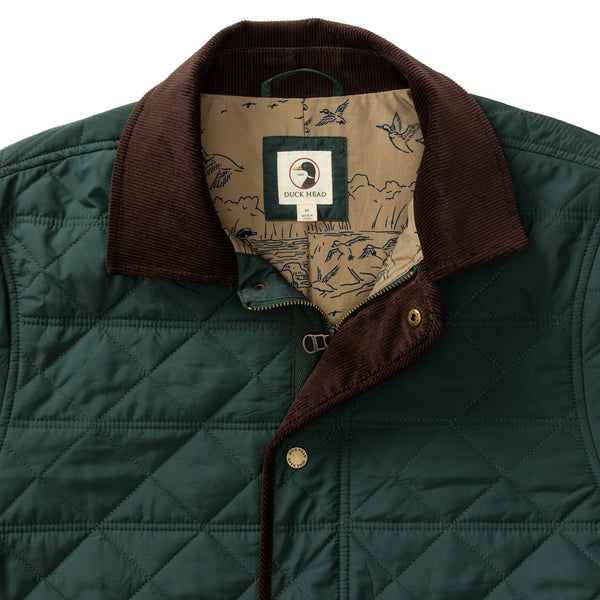 Fremont Lodge Performance Quilted Jacket - Spruce Green