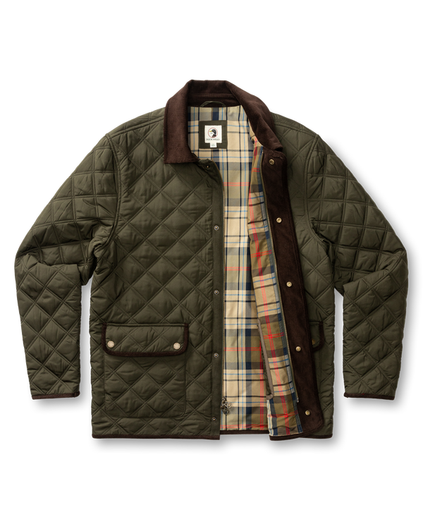 Fremont Lodge Performance Quilted Jacket - Dark Forest Green
