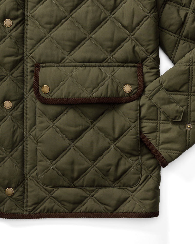 Fremont Lodge Performance Quilted Jacket - Dark Forest Green