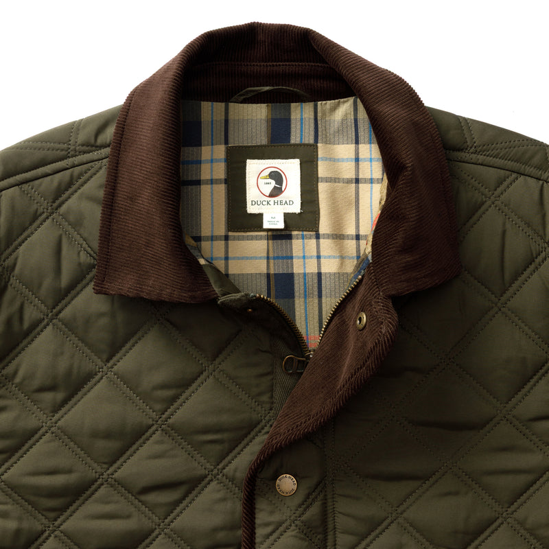 Fremont Lodge Performance Quilted Jacket - Dark Forest Green