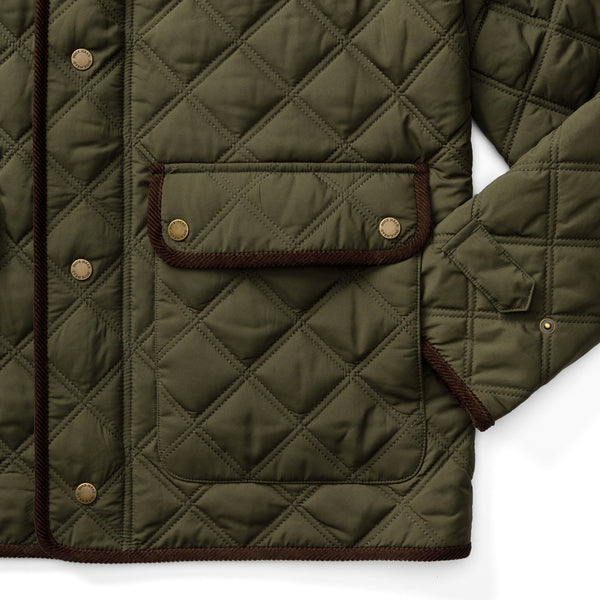 Fremont Lodge Performance Quilted Jacket - Dark Forest Green
