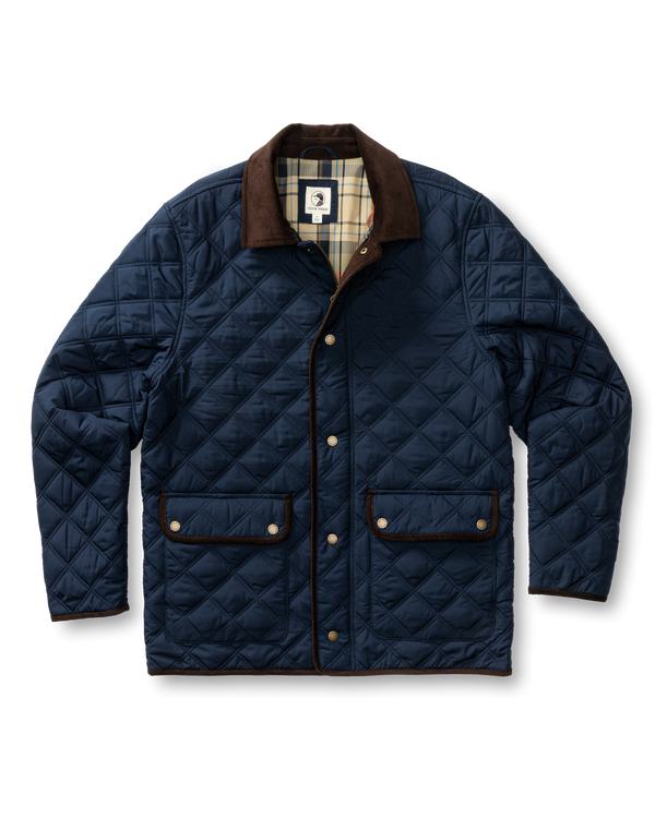 Fremont Lodge Performance Quilted Jacket - Deep Navy