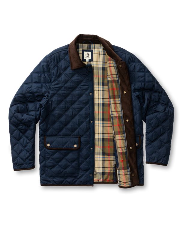 Fremont Lodge Performance Quilted Jacket - Deep Navy