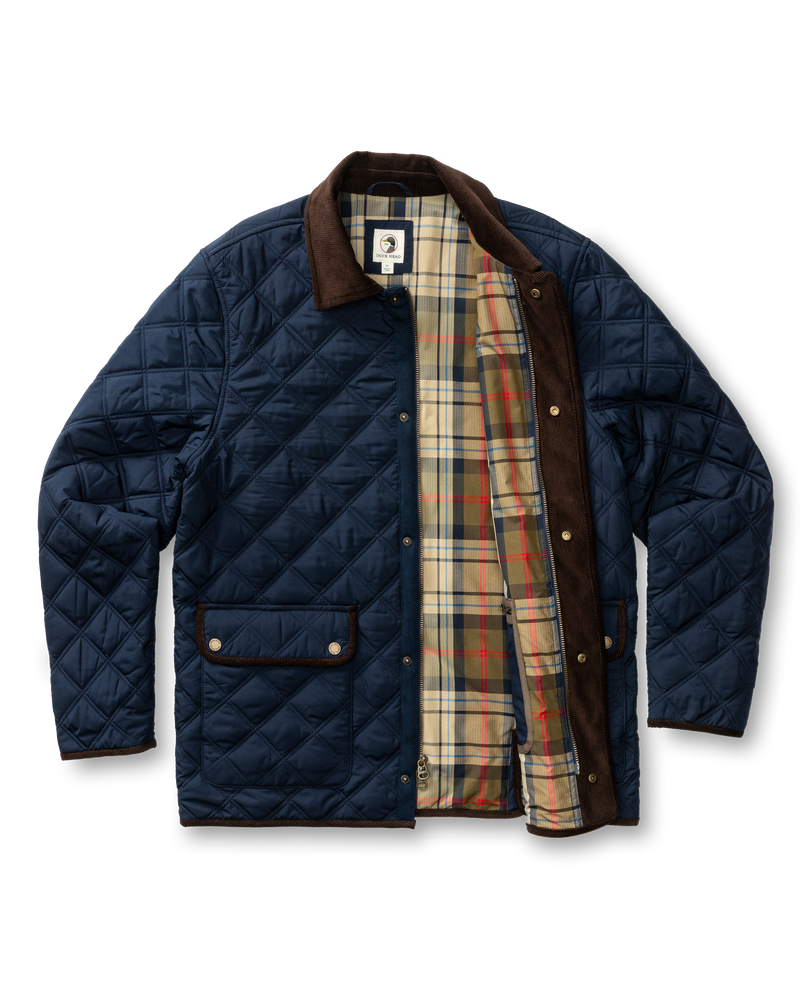 Fremont Lodge Performance Quilted Jacket - Deep Navy