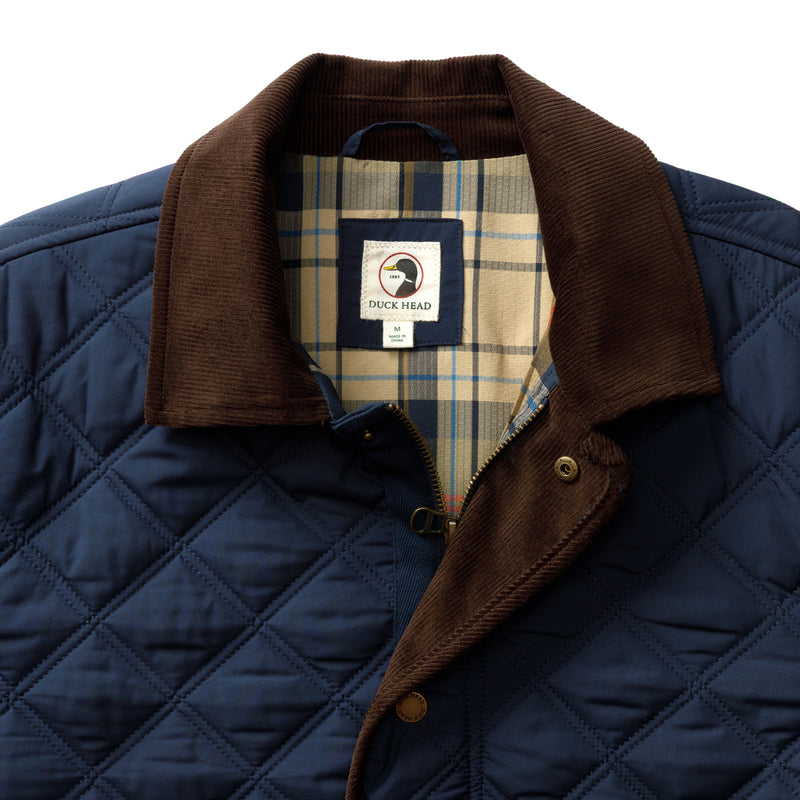 Fremont Lodge Performance Quilted Jacket - Deep Navy