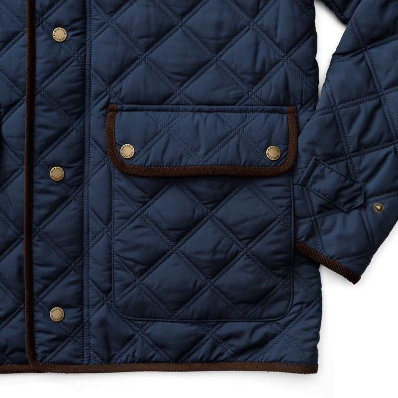 Fremont Lodge Performance Quilted Jacket - Deep Navy