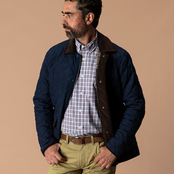 Fremont Lodge Performance Quilted Jacket - Deep Navy