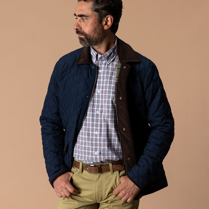 Fremont Lodge Performance Quilted Jacket - Deep Navy