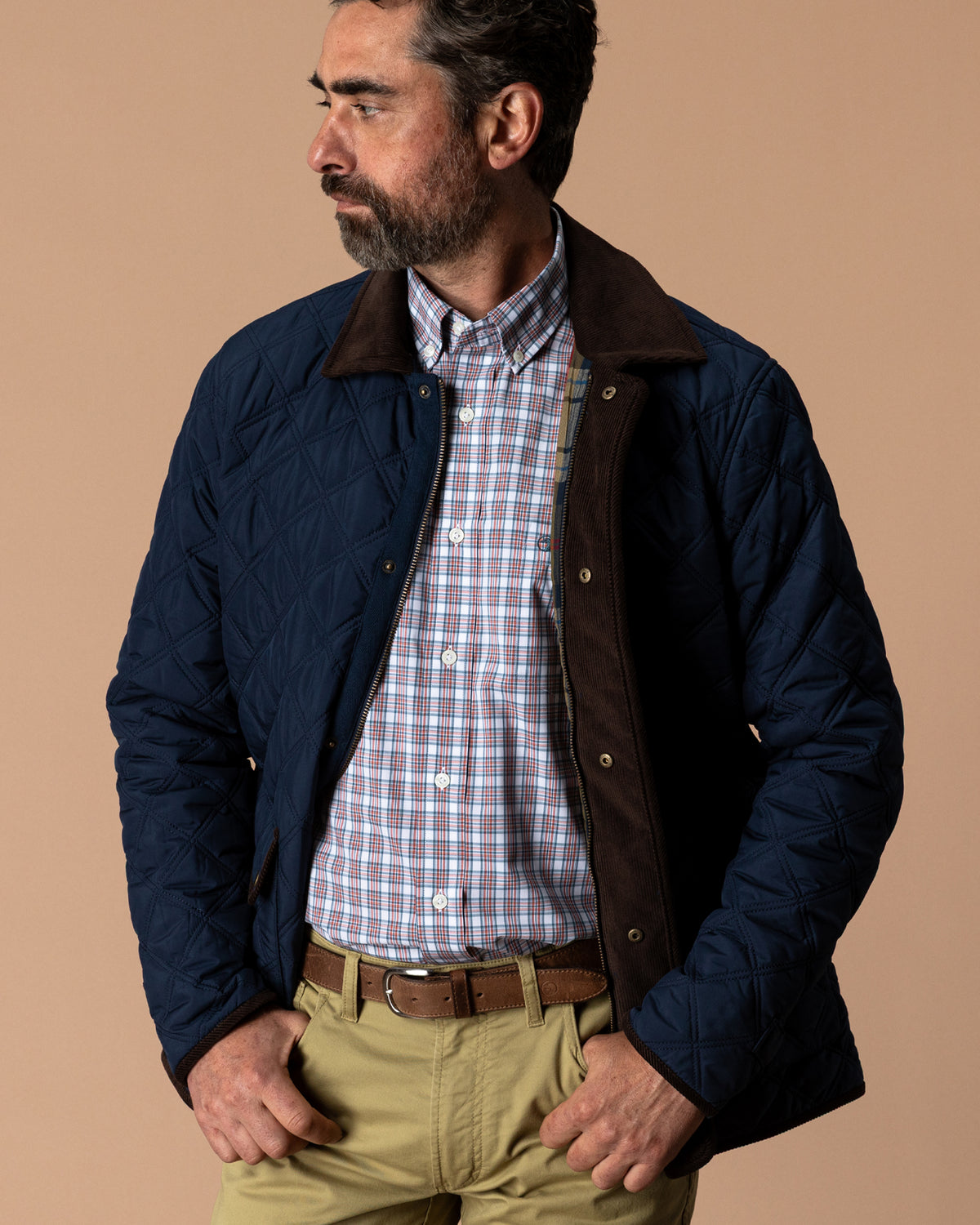 Fremont Lodge Performance Quilted Jacket - Deep Navy