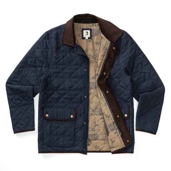 Fremont Lodge Performance Quilted Jacket - Navy