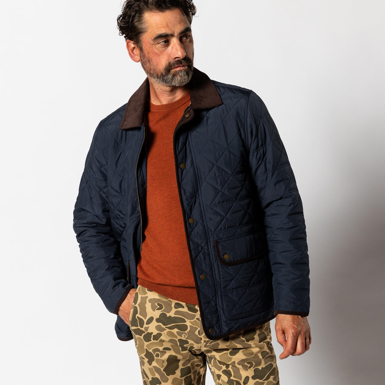 Fremont Lodge Performance Quilted Jacket - Navy