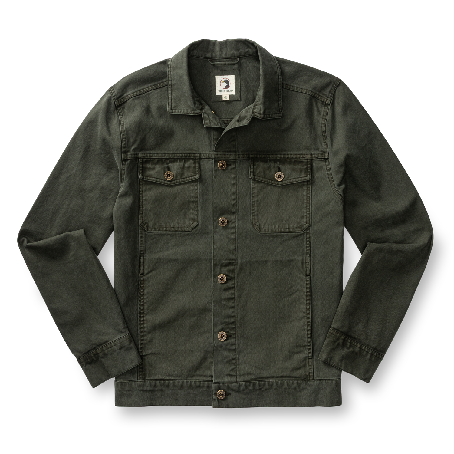 Trucker Jacket - Deep Olive