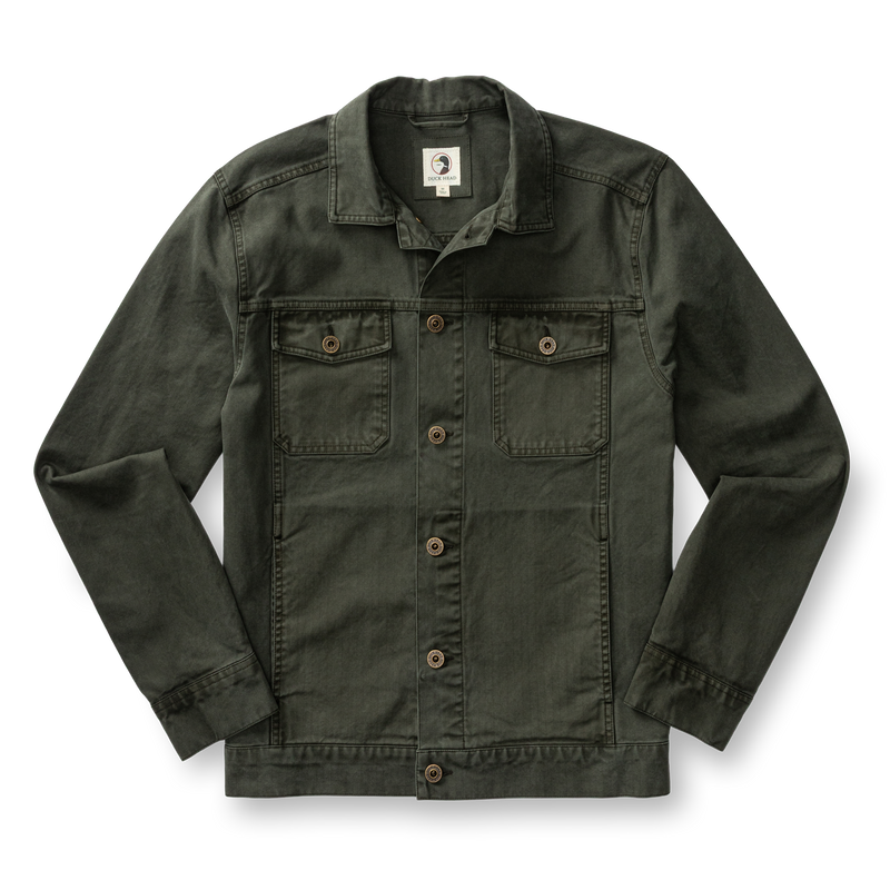 Trucker Jacket - Deep Olive