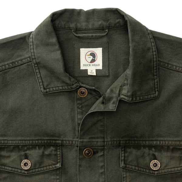 Trucker Jacket - Deep Olive