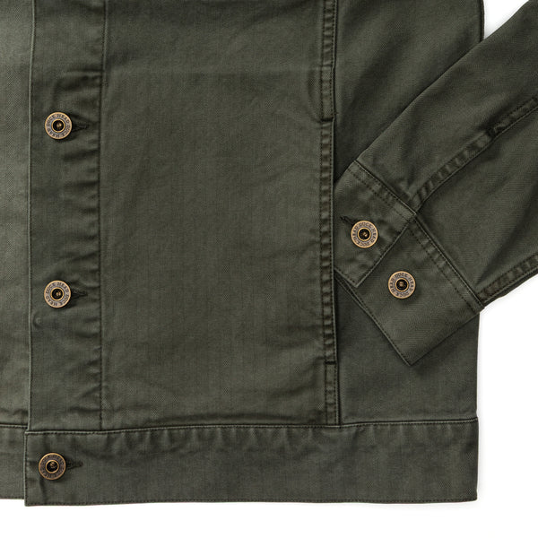 Trucker Jacket - Deep Olive