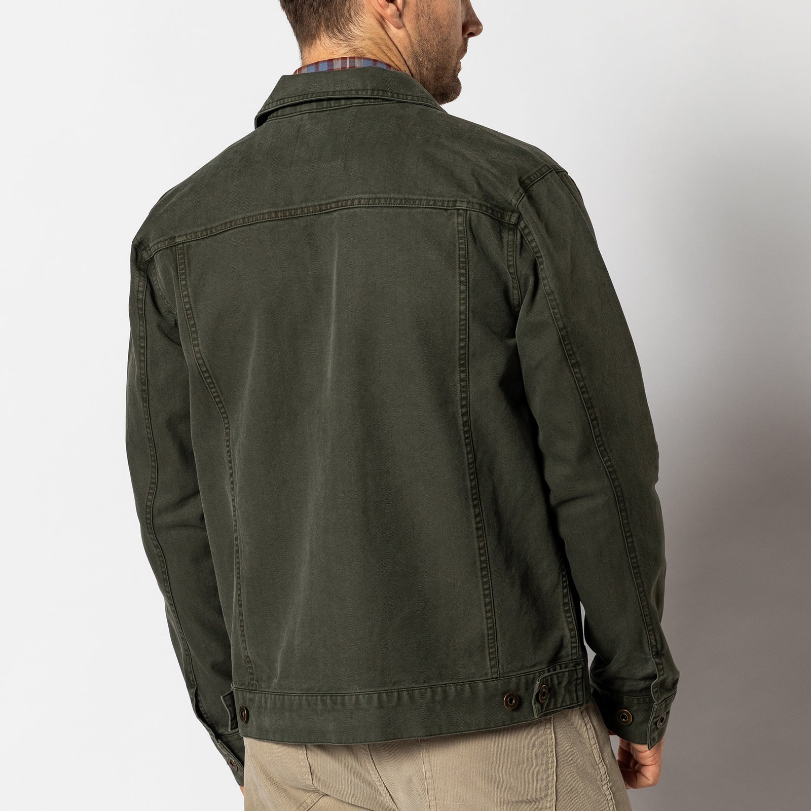 Trucker Jacket - Deep Olive