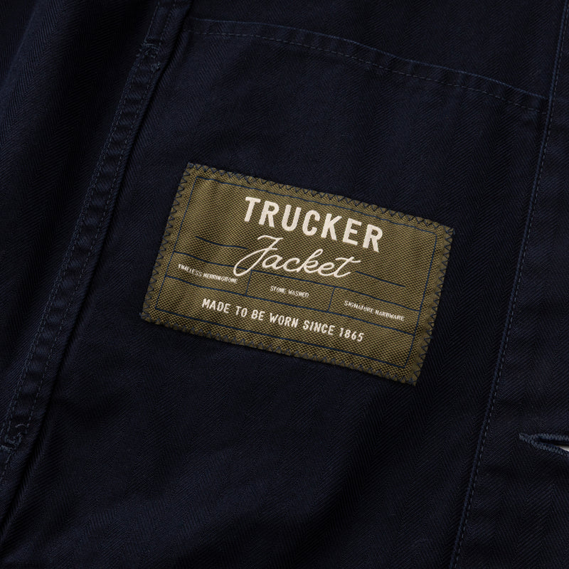 Trucker Jacket - Navy