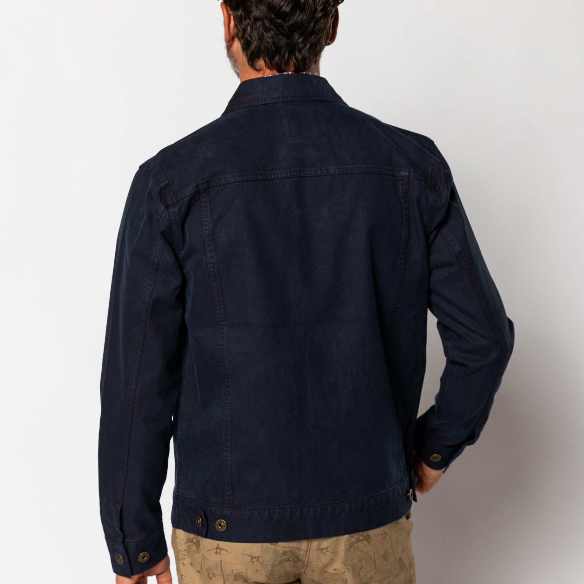 Trucker Jacket - Navy