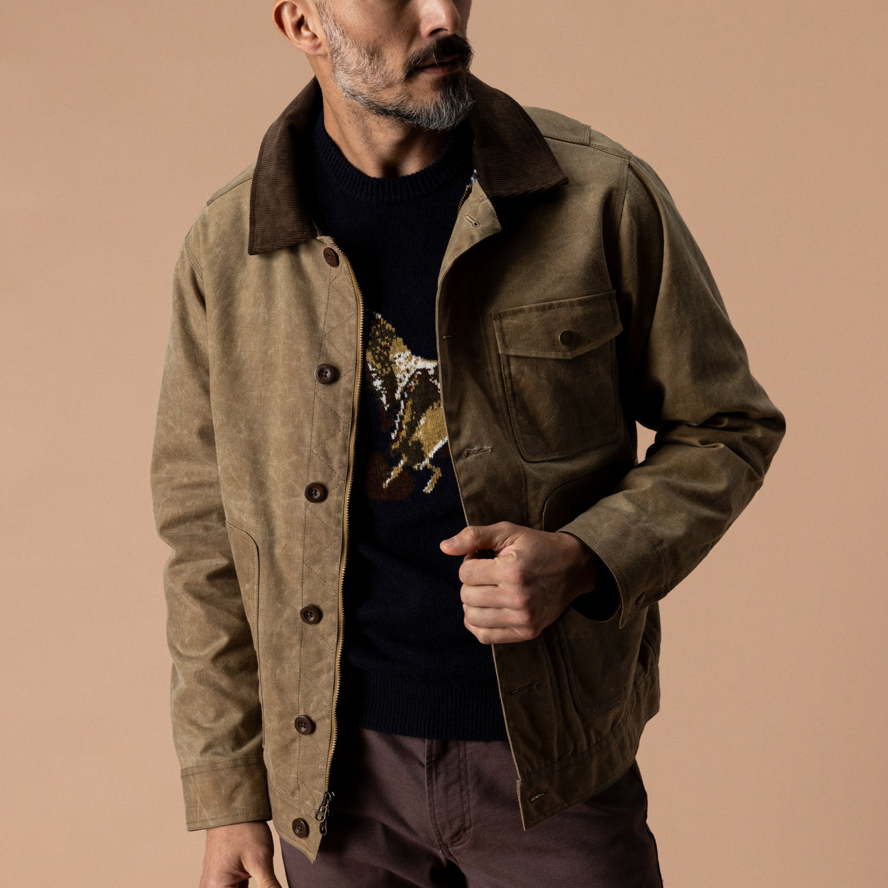 Waxed Duck Canvas Rancher Jacket