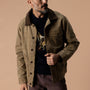 Waxed Duck Canvas Rancher Jacket - Umber Brown