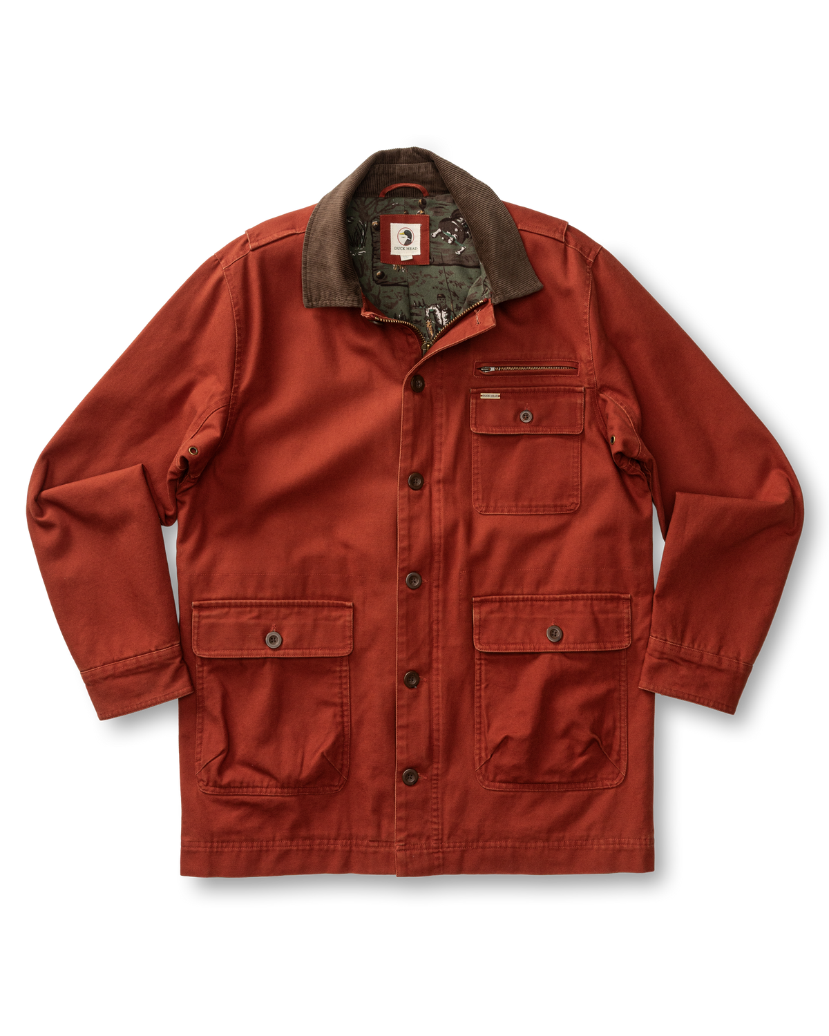 Duck Canvas Barn Coat - Brandy Brown