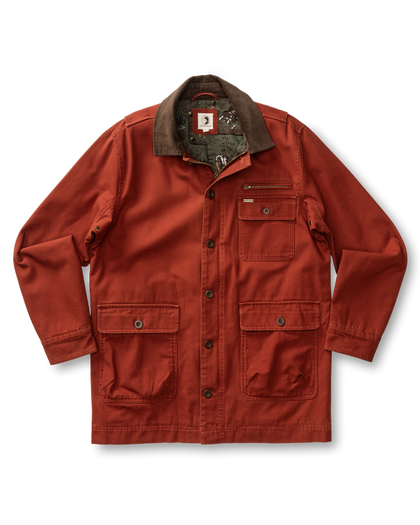 Duck Canvas Barn Coat - Brandy Brown
