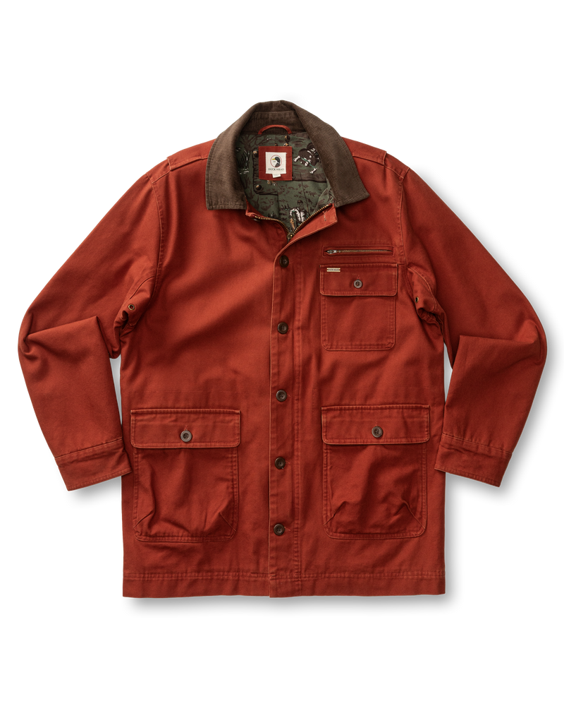 Duck Canvas Barn Coat - Brandy Brown