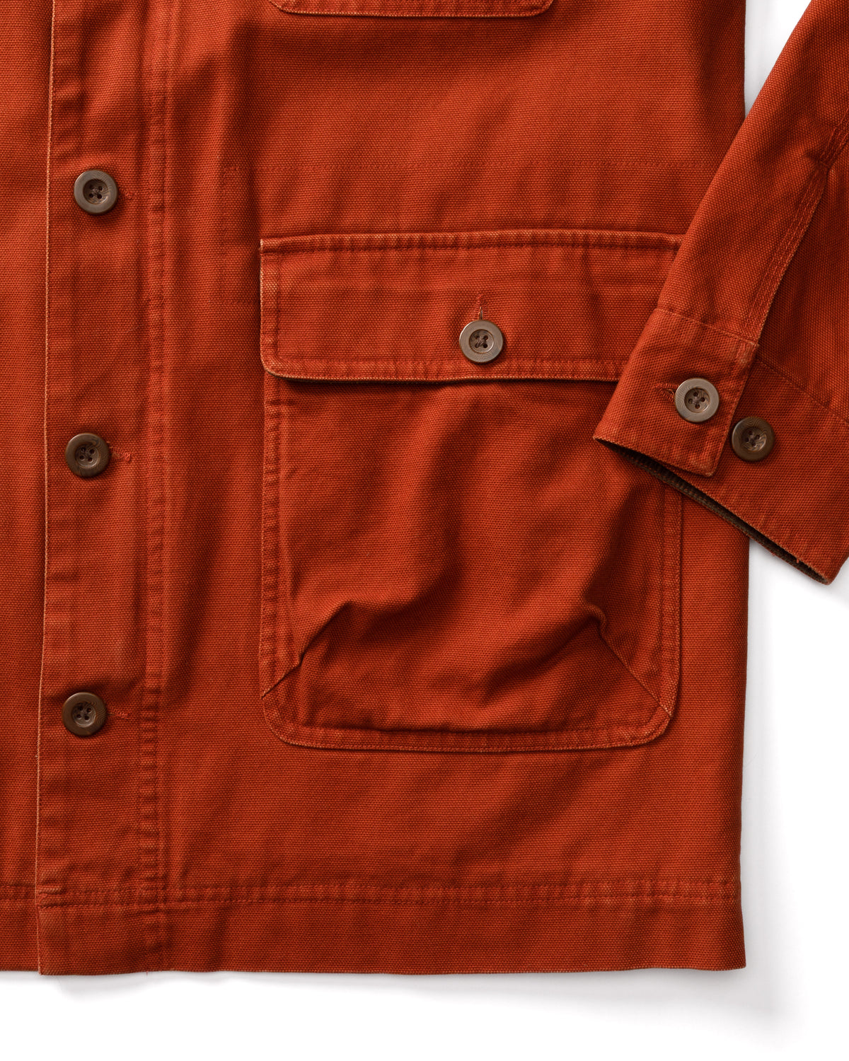 Duck Canvas Barn Coat - Brandy Brown