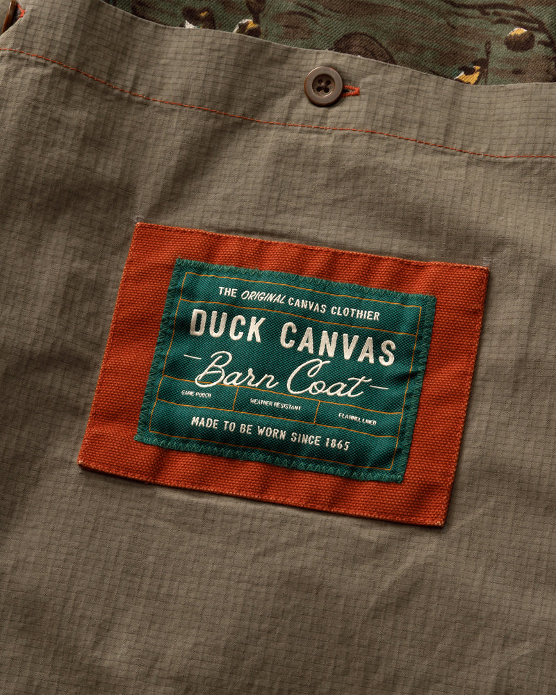 Duck Canvas Barn Coat - Brandy Brown