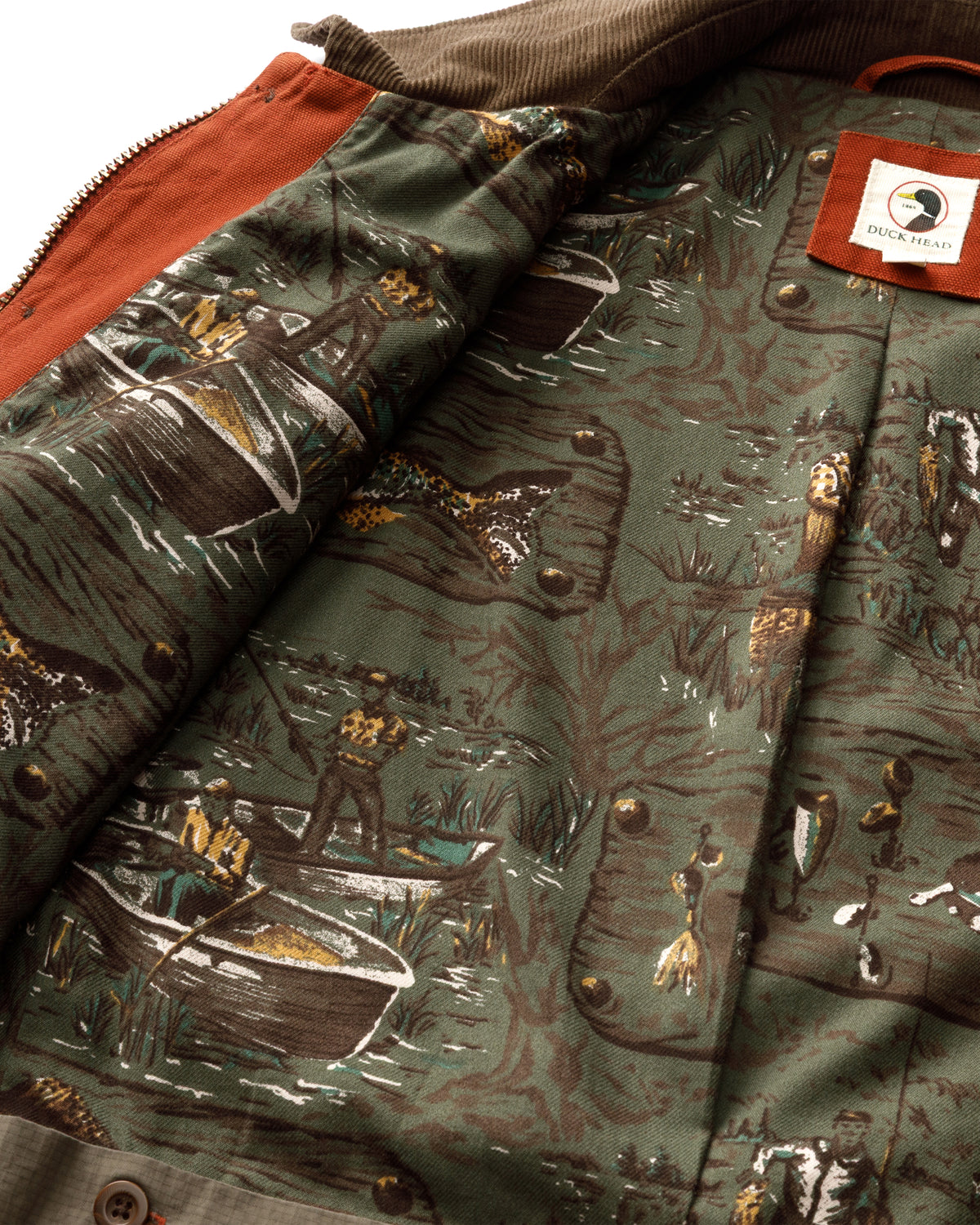 Duck Canvas Barn Coat - Brandy Brown