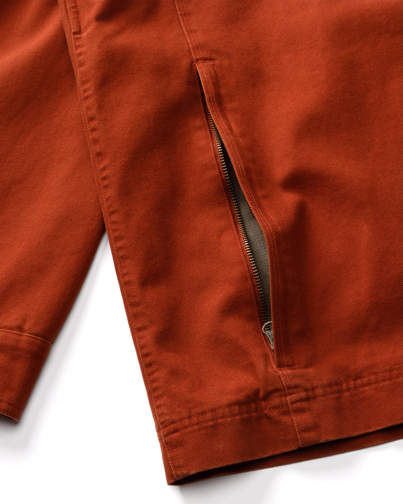 Duck Canvas Barn Coat - Brandy Brown