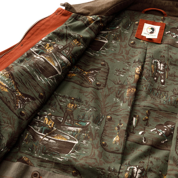 Duck Canvas Barn Coat - Brandy Brown