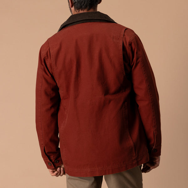 Duck Canvas Barn Coat - Brandy Brown