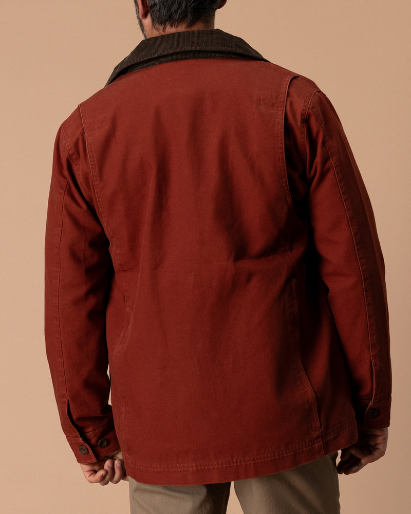 Duck Canvas Barn Coat - Brandy Brown