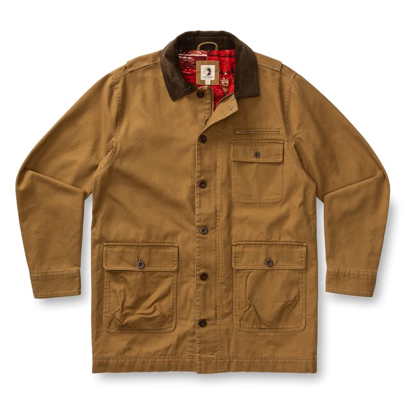 Duck Canvas Barn Coat - Dull Gold